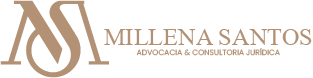 Logótipo Millena Santos Advocacia